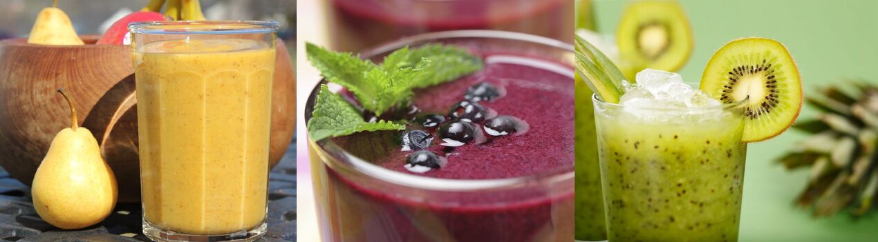 Bebidas de frutas