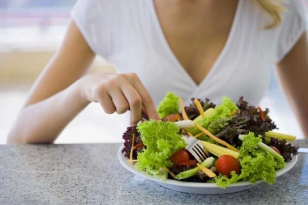 comidas separadas según la dieta preferida